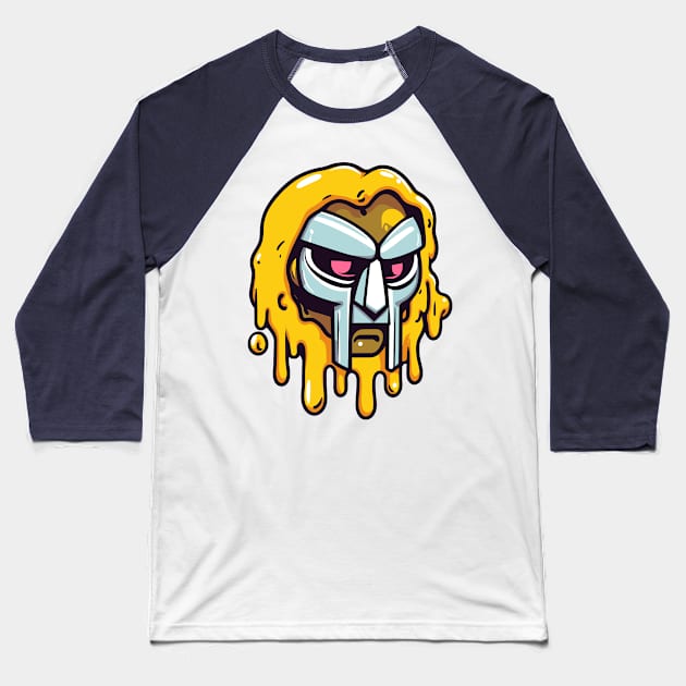 MFDoom #3 Baseball T-Shirt by meowyaya